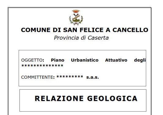 Piano Urbanistico Attuativo 2